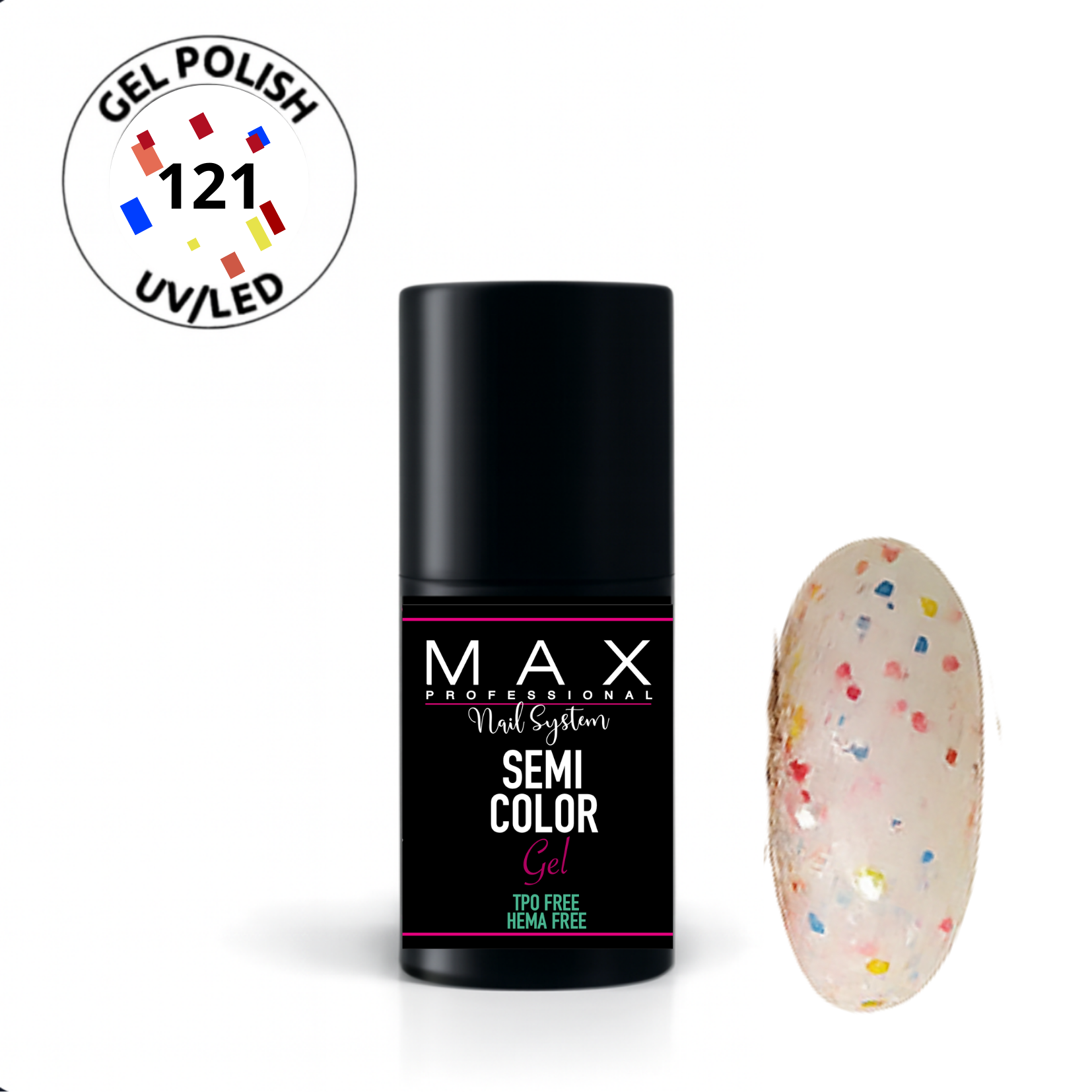 SEMI COLOR GEL 121 8ml