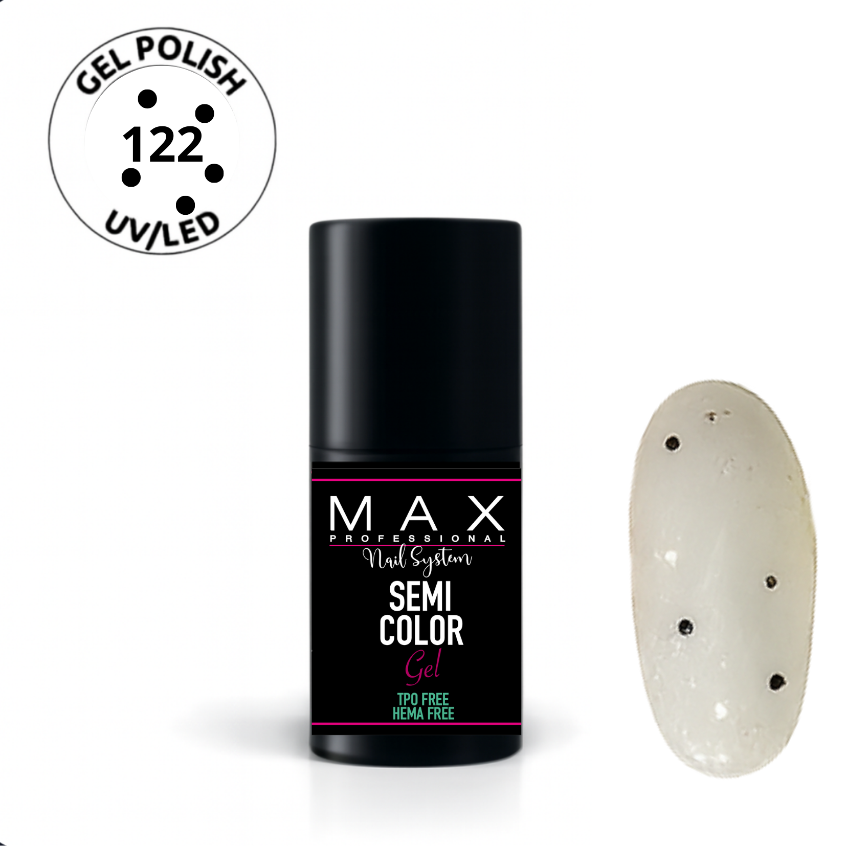 SEMI COLOR GEL 122 8ml
