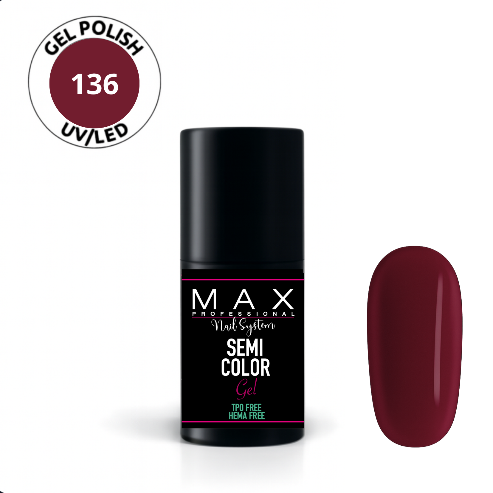 SEMI COLOR GEL 136 8ml