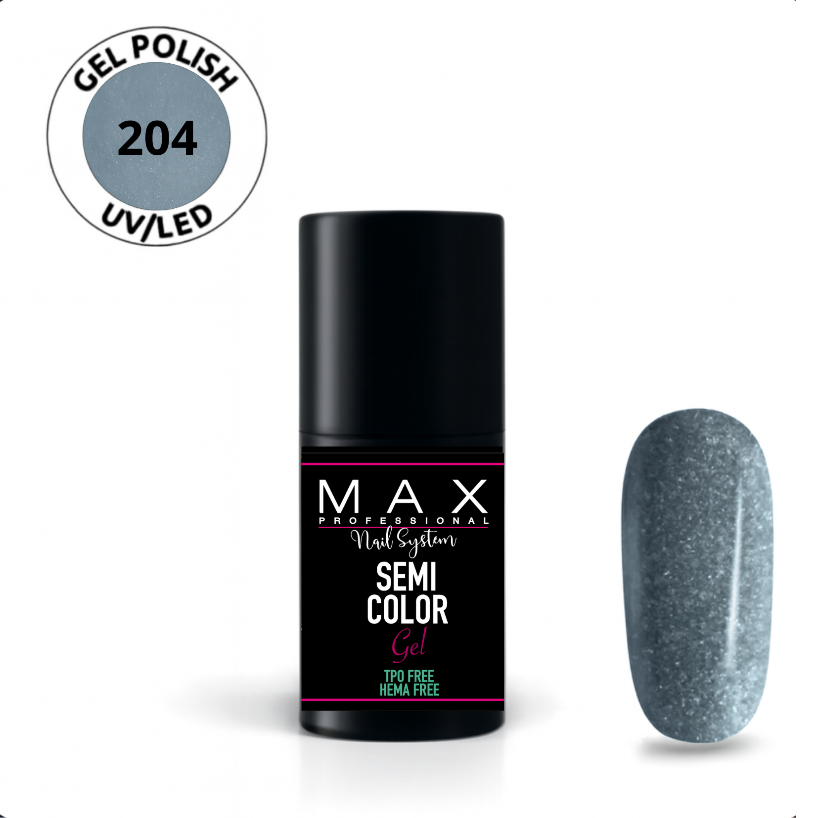SEMI COLOR GEL 204 8ml