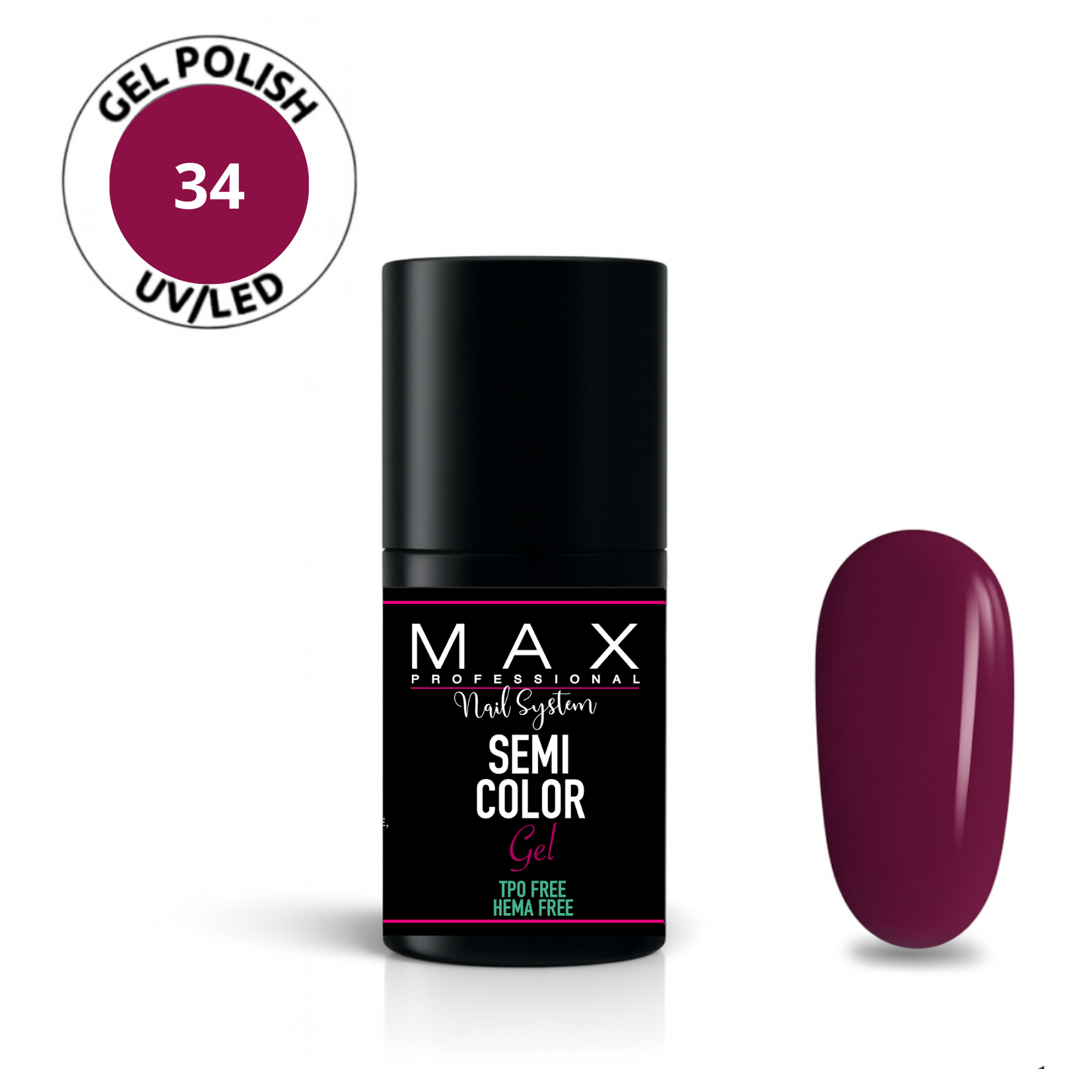 SEMI COLOR GEL 34 8ml