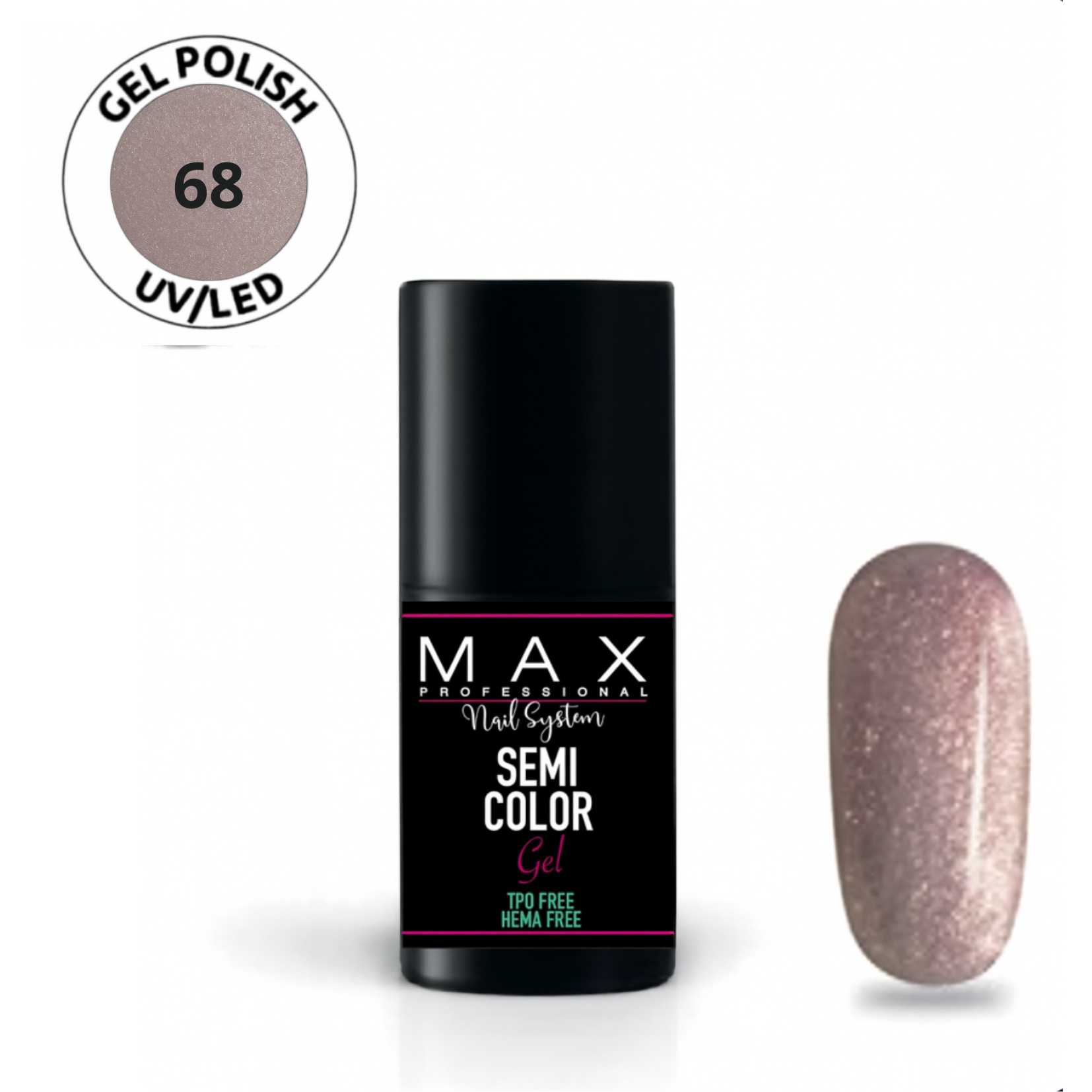 SEMI COLOR GEL 68 8ml