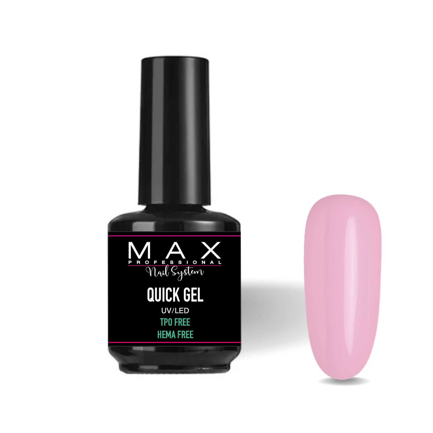 Quick Gel Cover Pink Rose 15ml