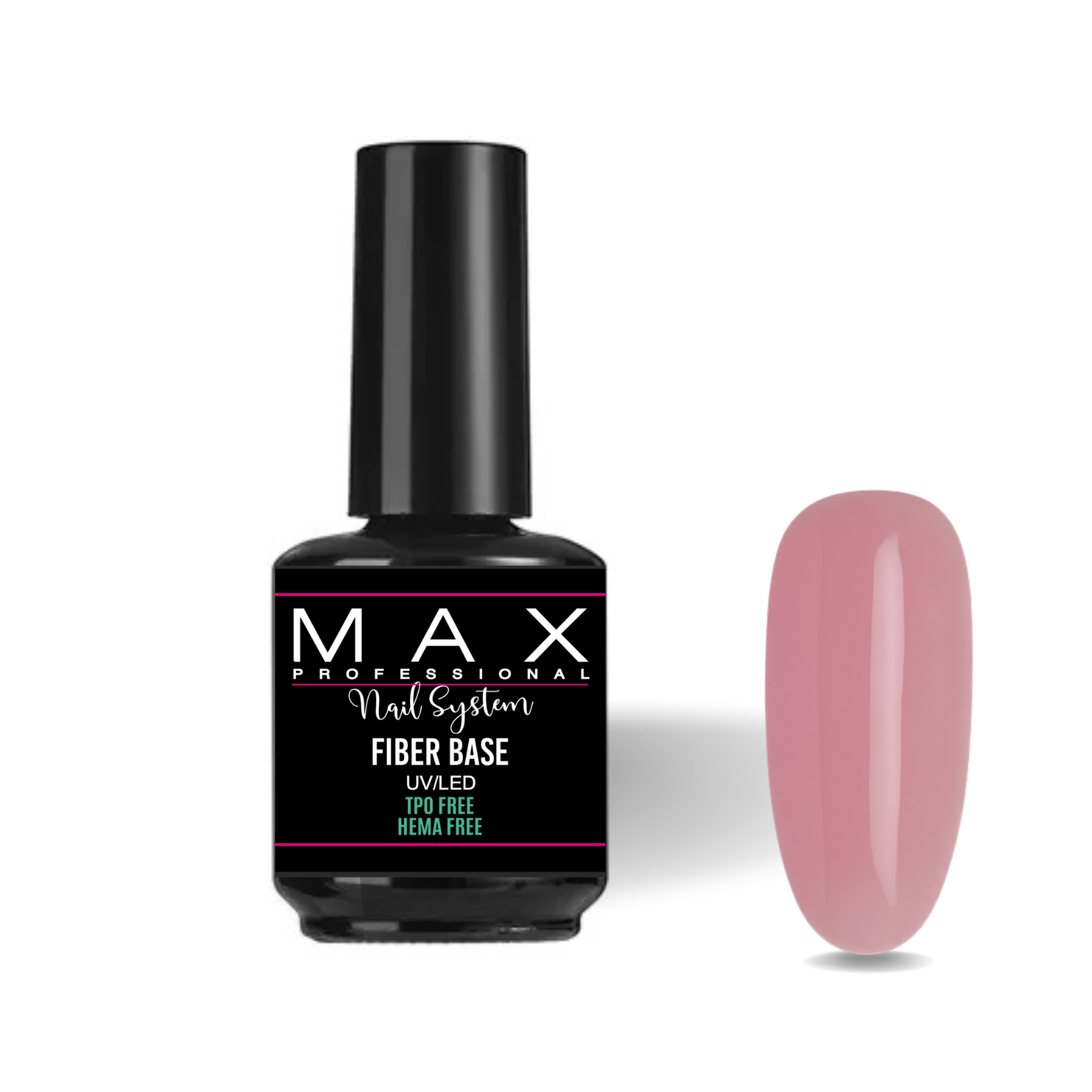 Fiber Base Milky White Rose 15ml